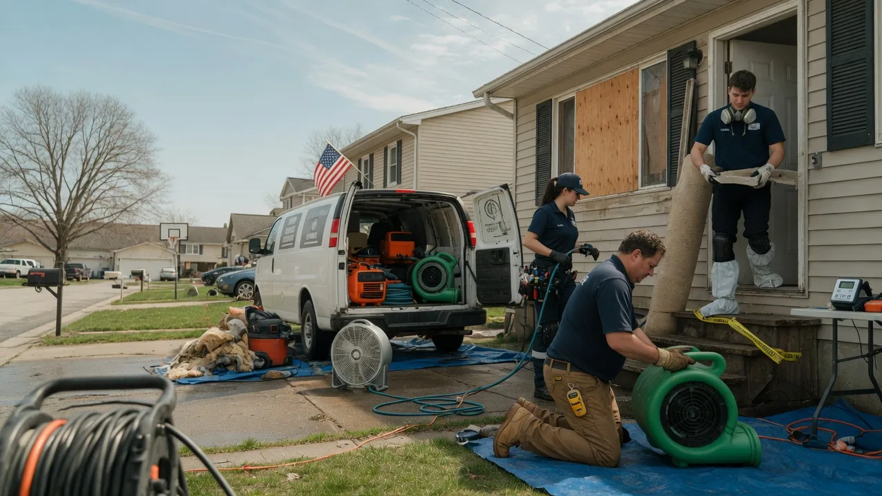 Water Damage Restoration in Wichita, KS near me